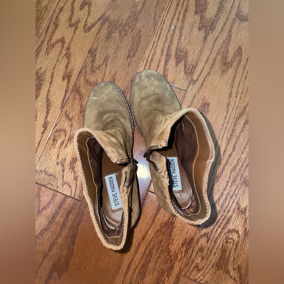 Shaniya Brown Suede Boots - Steve Madden - Picture 7 of 9